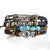 Multilayer Spiritual Leather Bracelet- Adjustable and Unisex