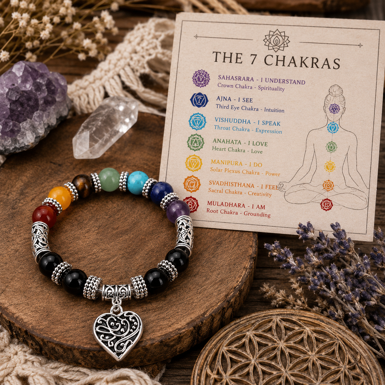 Colors of the Soul Healing Bracelet