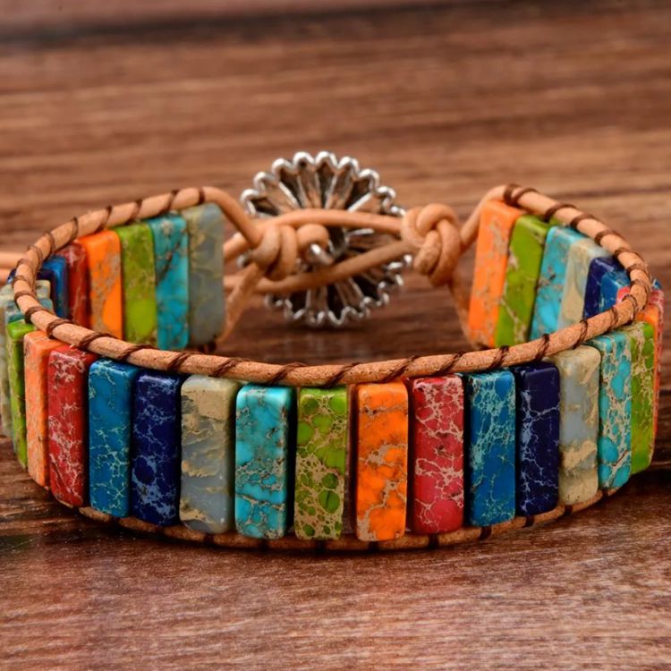 Mixed Stone Positivity Bracelet