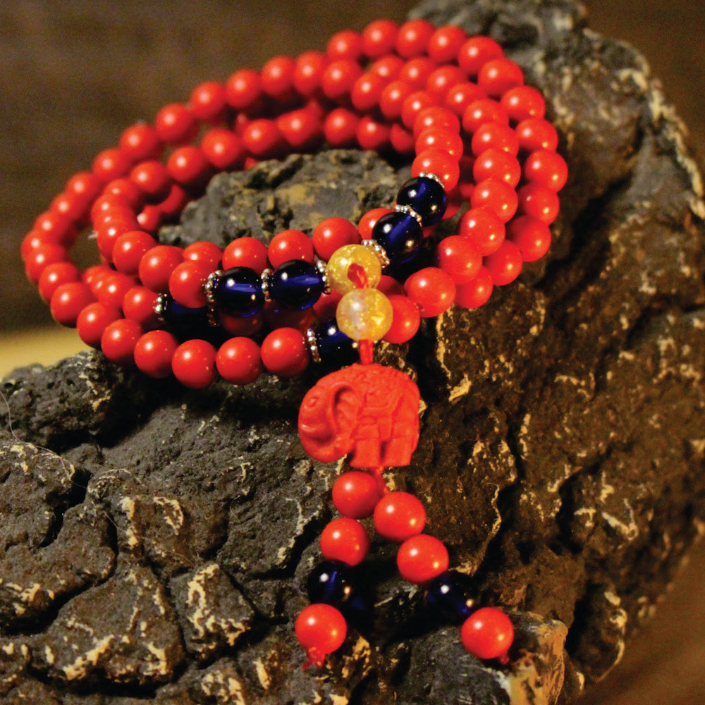 Ganesha's Wisdom - Mala Prayer Beads