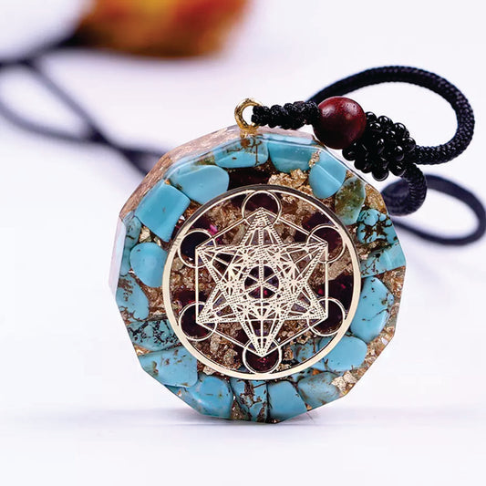 Orgonite EMF Radiation Protection Necklace