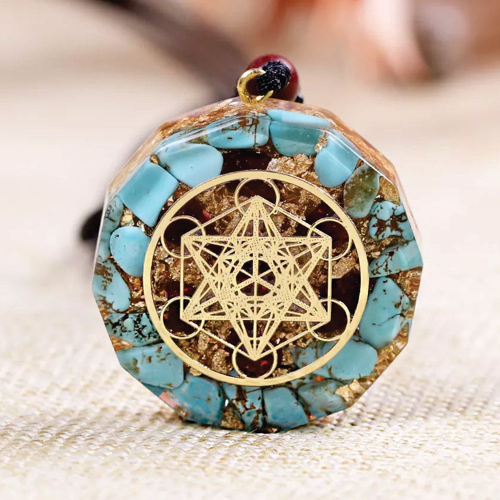 Orgonite EMF Radiation Protection Necklace