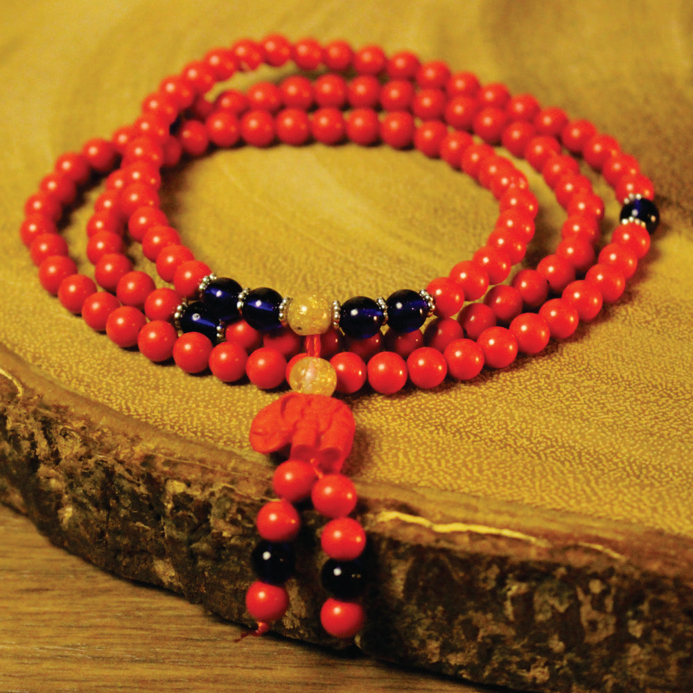 Ganesha's Wisdom - Mala Prayer Beads