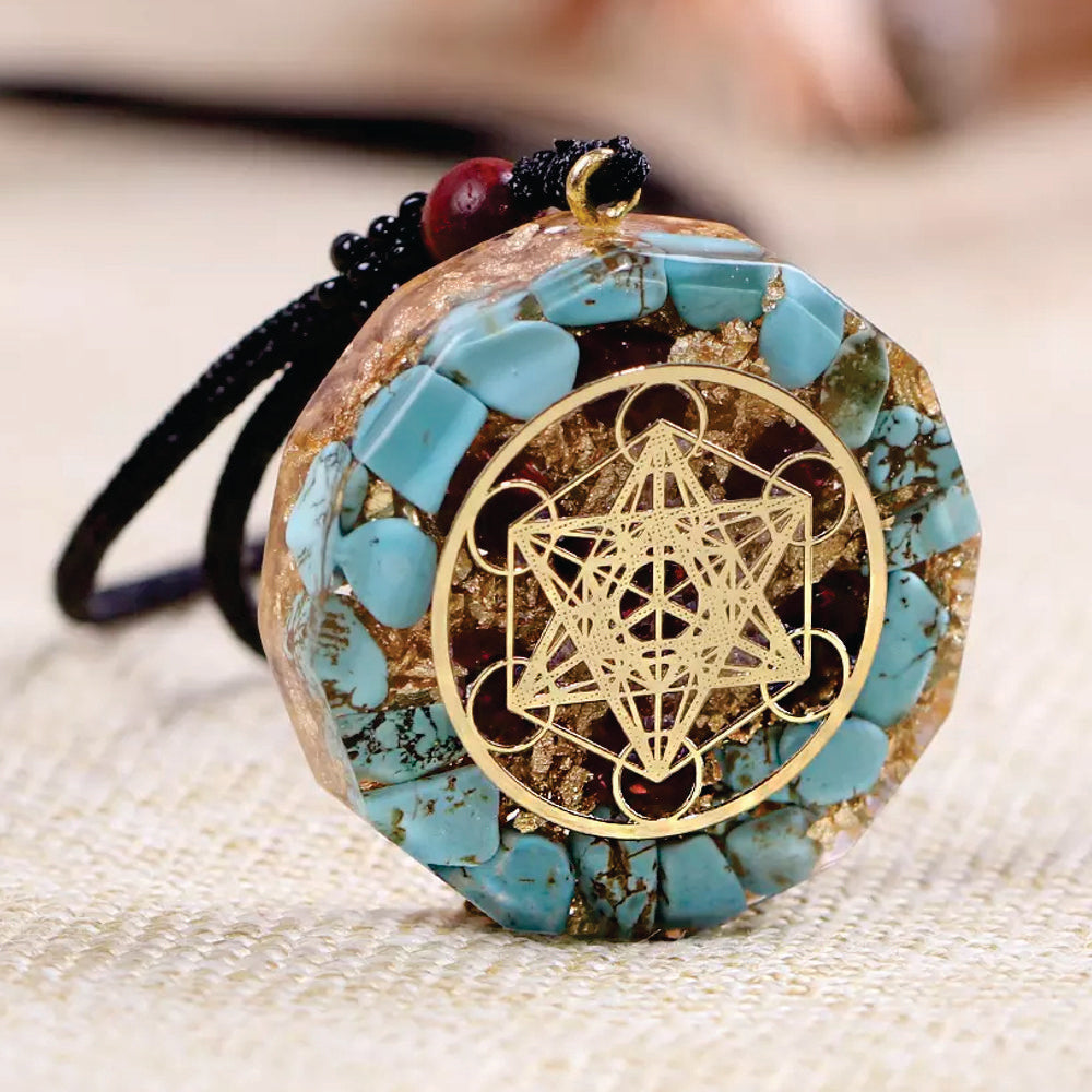 Orgonite EMF Radiation Protection Necklace