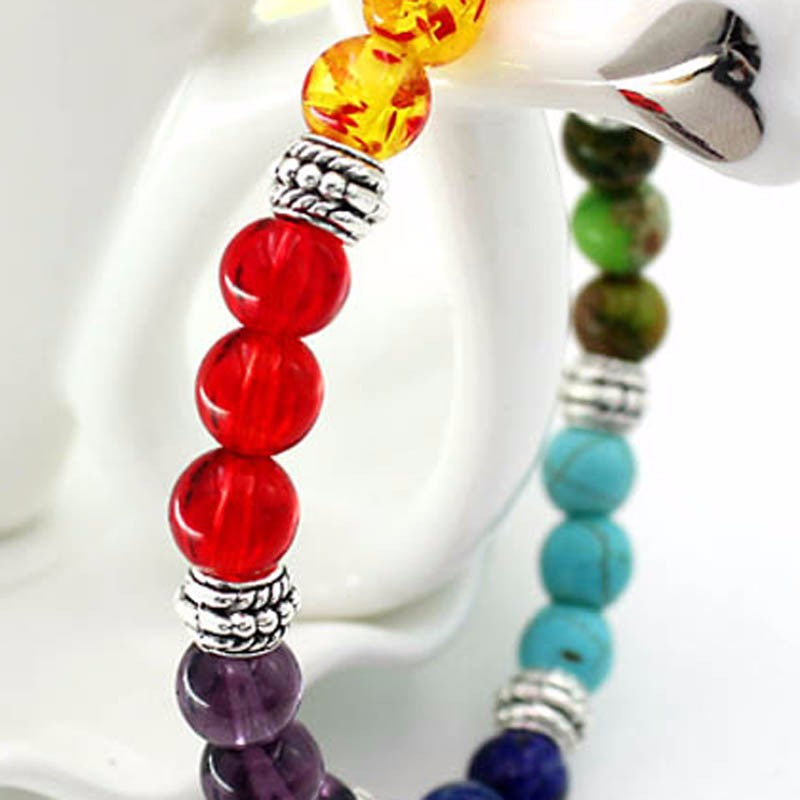 7 Chakra Healing Crystals Bracelet