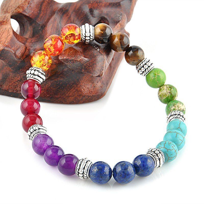 7 Chakra Healing Crystals Bracelet