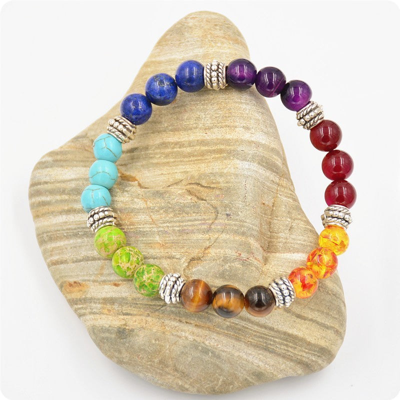 7 Chakra Healing Crystals Bracelet