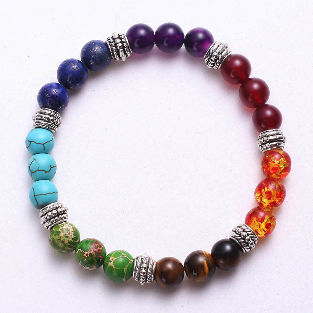 7 Chakra Healing Crystals Bracelet