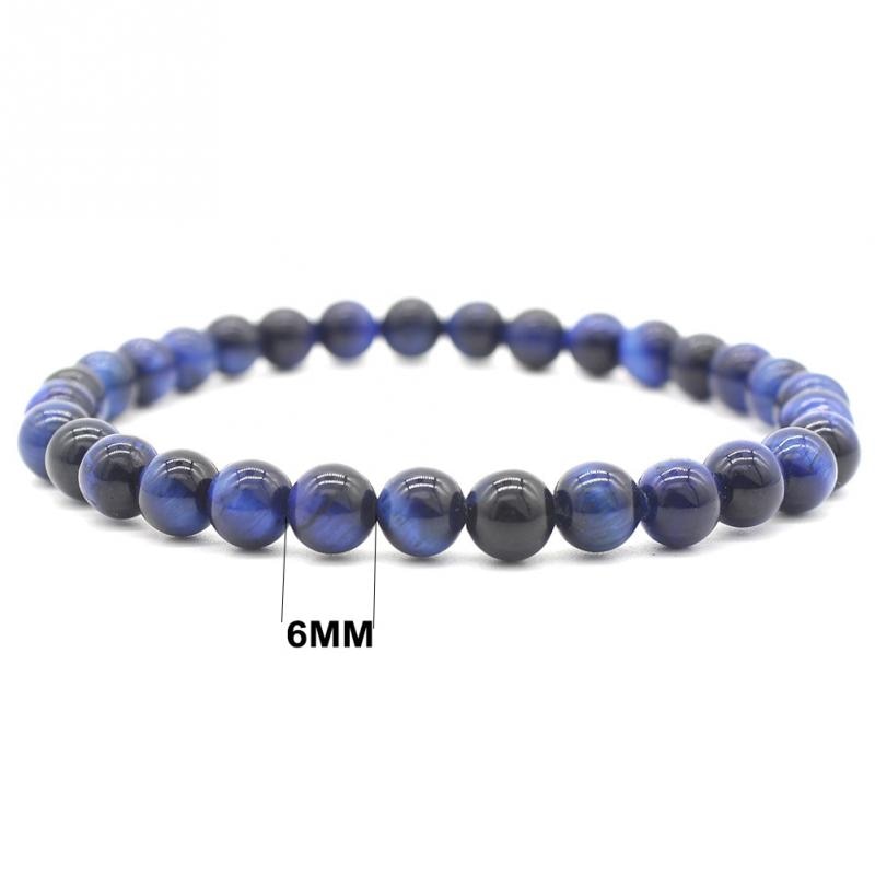 Natural Blue Tiger Eye Bracelet