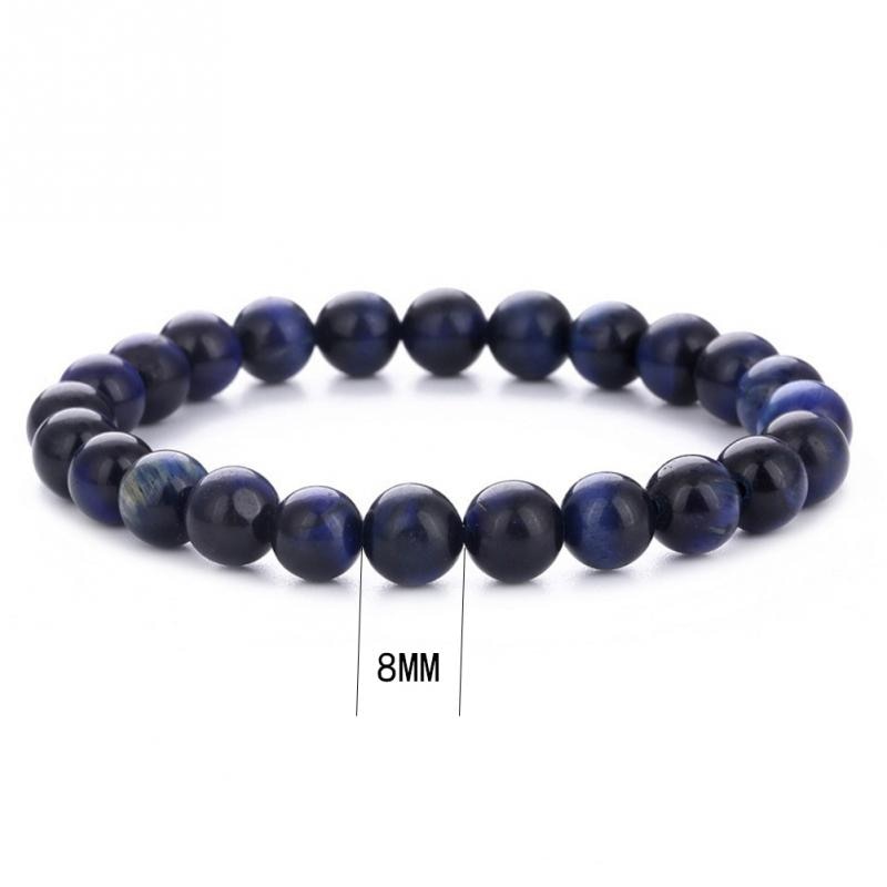 Natural Blue Tiger Eye Bracelet