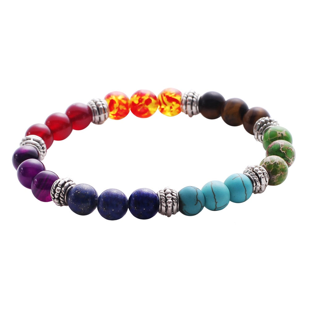 7 Chakra Healing Crystals Bracelet