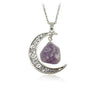 Moon Amethyst Necklace