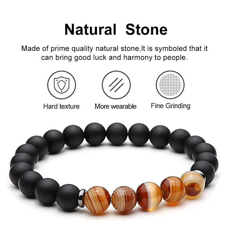 Balancing Hematite Agate Protection Bracelets